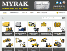 Tablet Screenshot of myrak.com